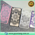 Nice Flower Design Hard Back Cover Case For Iphone 6 6S Mobile Phone Plastic Case